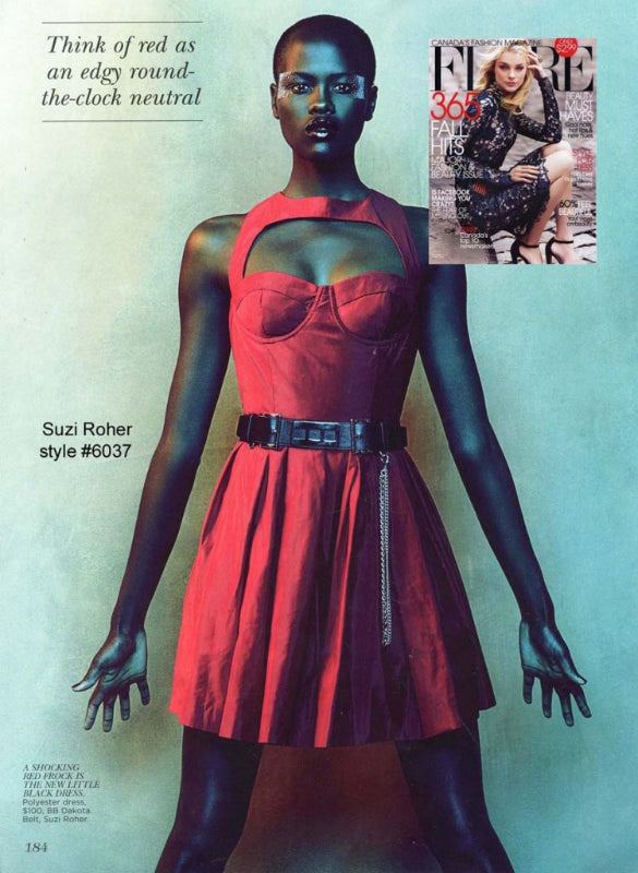 Suzi Roher Featured In Flare Magazine