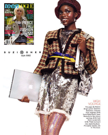 Suzi Roher Featured In September Issue Of Teen Vogue And Flare Magazine