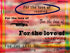 A colorful background features the text "Kim, For The Love Of" by SUZI ROHER, listing joyful activities like reading and yoga in unique fonts, with some words crossed out or highlighted to inspire daily self-care and self-love.