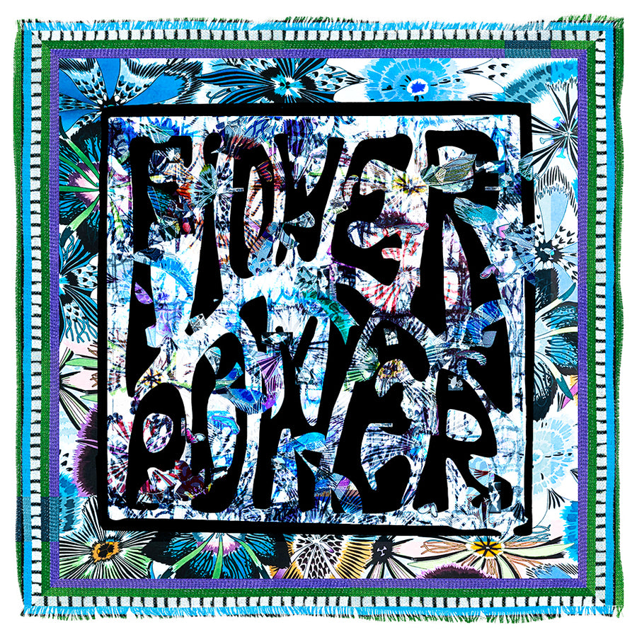 Flower Power Blue